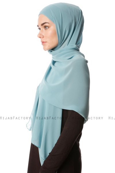 Derya - Hijab Práctico Chiffon Menta
