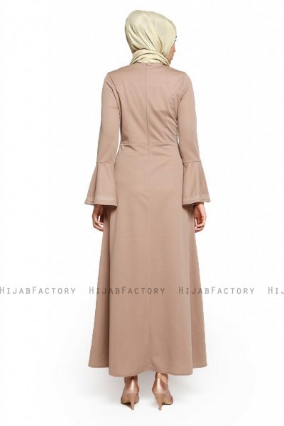 Deste - Vestido Taupe - Miss Halima