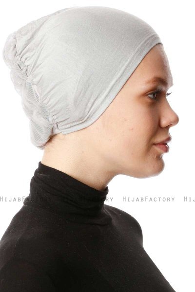 Dilara - Pañuelo Gris Claro - Ecardin