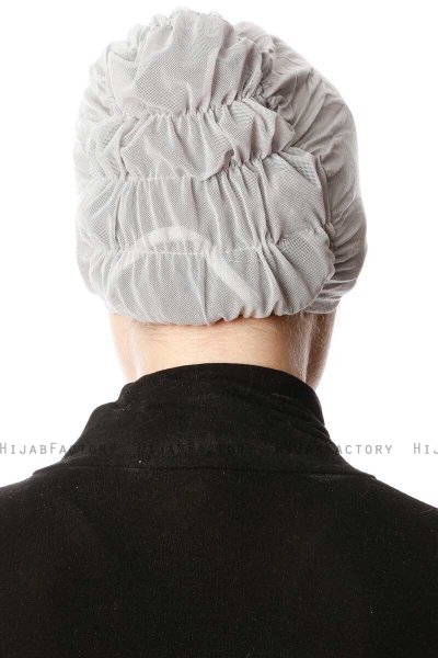 Dilara - Pañuelo Gris Claro - Ecardin