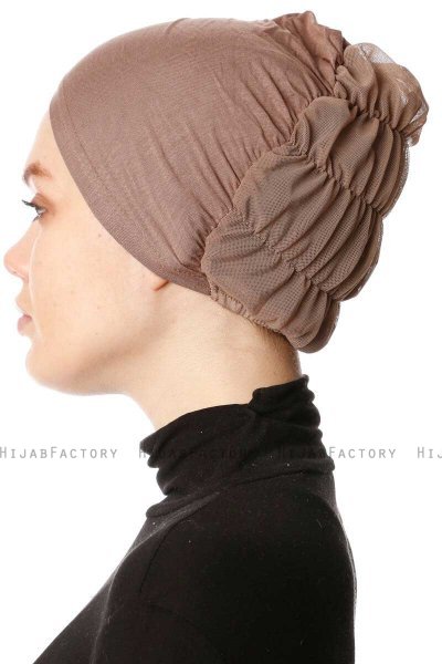 Dilara - Pañuelo Taupe Oscuro - Ecardin