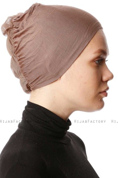 Dilara - Pañuelo Taupe Oscuro - Ecardin