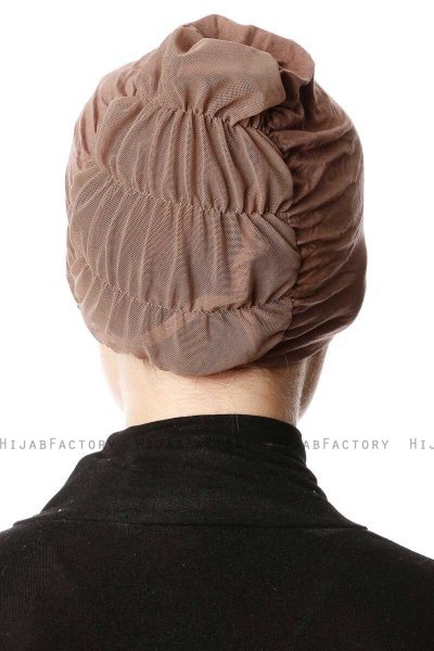 Dilara - Pañuelo Taupe Oscuro - Ecardin