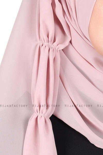 Disa - Hijab Chiffon Práctico Rosa De Antaño