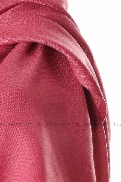 Ece - Hijab Pashmina Rosa Oscuro