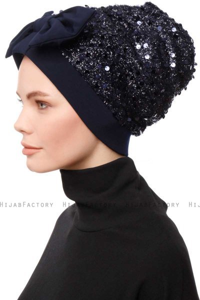 Enfleda - Turbante Azul Marino