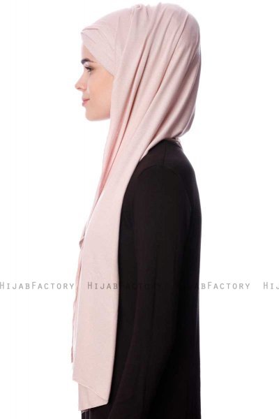 Eslem - Hijab Pile Jersey Rosa De Antaño - Ecardin