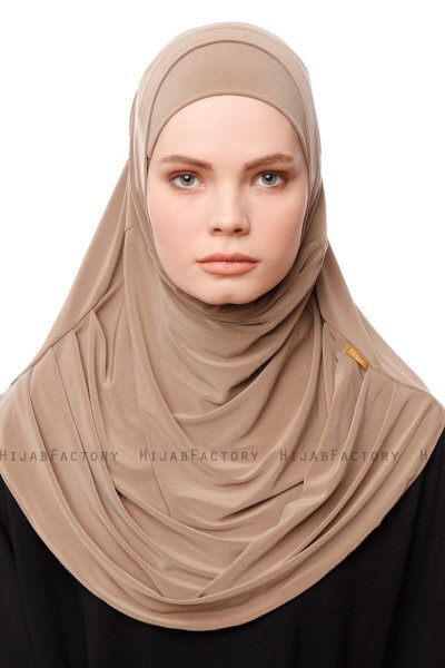 Esma - Hijab Amira Dark Gold - Firdevs