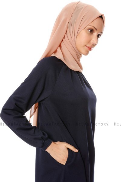 Esra - Vestido Azul Marino - Miss Halima