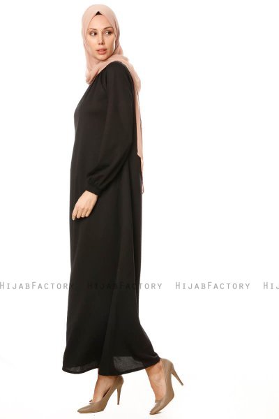 Esra - Vestido Negro - Miss Halima