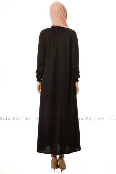 Esra - Vestido Negro - Miss Halima