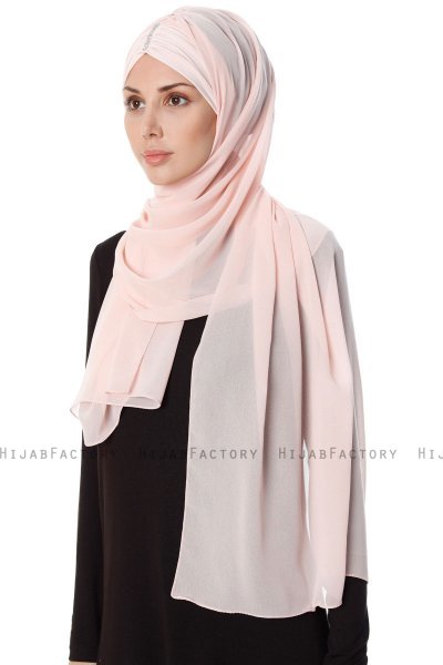 Evren - Chiffon Hijabte Rosa De Antaño