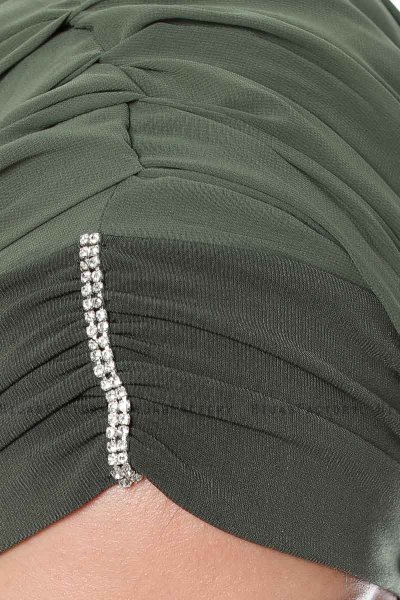 Evren - Chiffon Hijabte Caqui