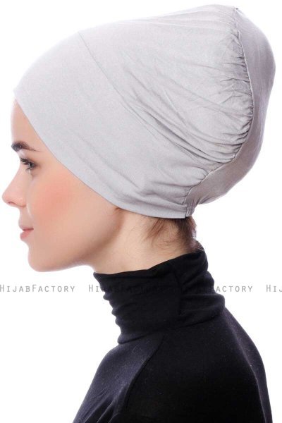 Fatma - Pañuelo Gris Claro - Özsoy