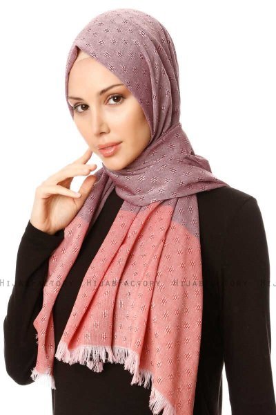 Fehime - Hijab Rosa Oscuro - Özsoy