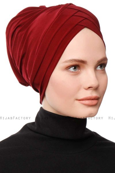 Gamze - Turbante Burdeos