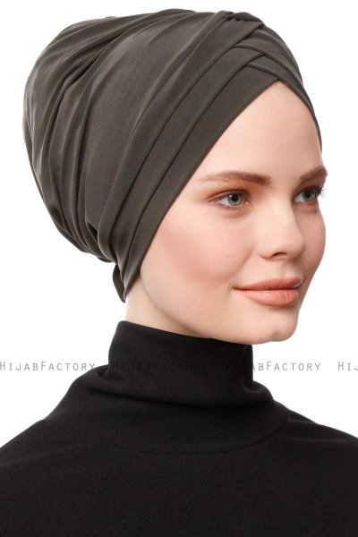 Gamze - Turbante Caqui