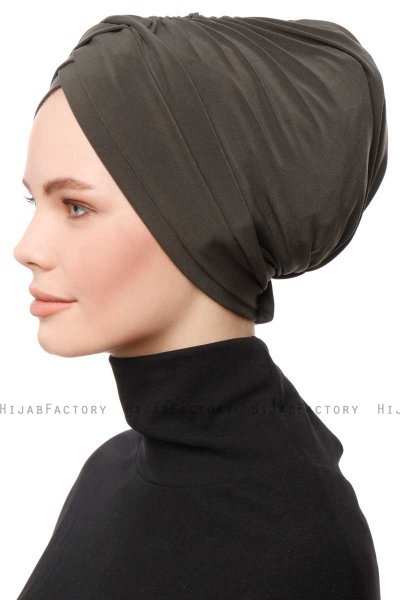 Gamze - Turbante Caqui