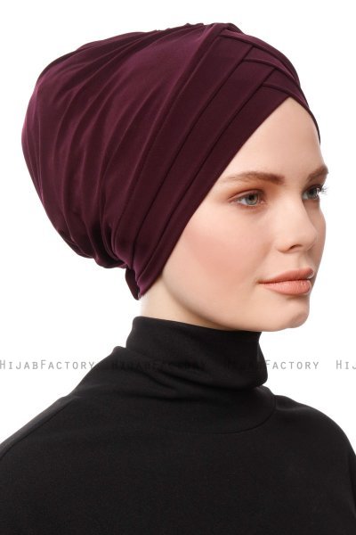 Gamze - Turbante Ciruelas