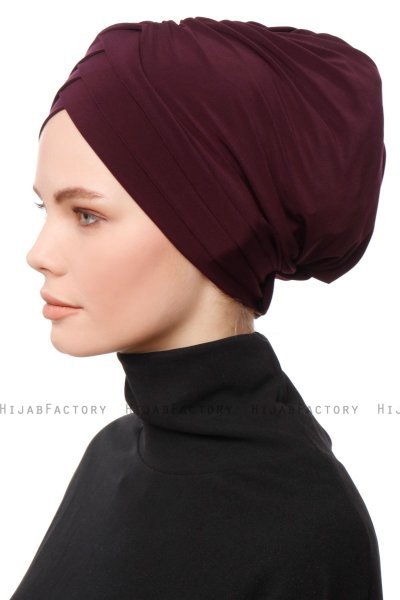 Gamze - Turbante Ciruelas