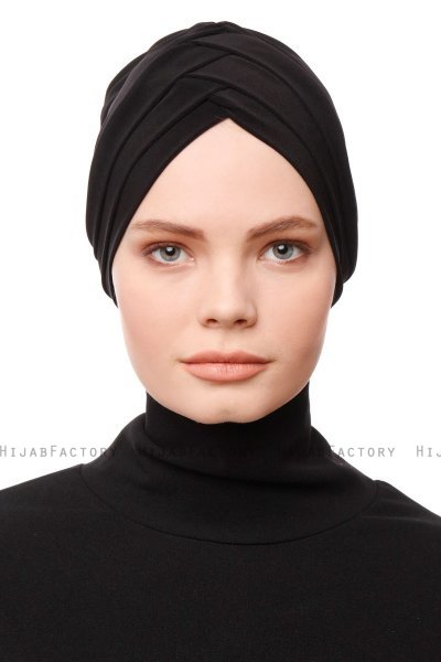 Gamze - Turbante Azul Marino
