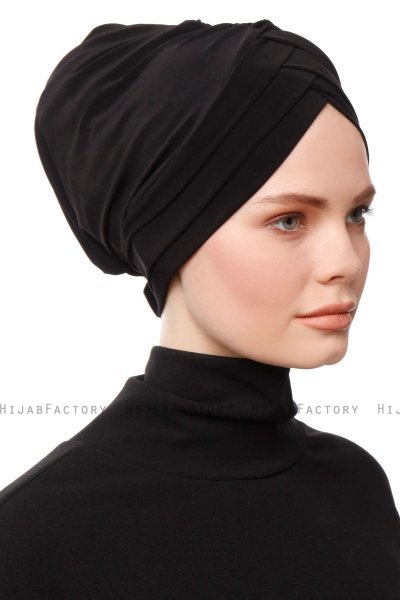 Gamze - Turbante Azul Marino