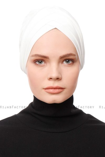 Gamze - Turbante Blanco