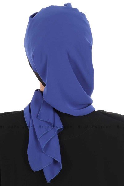 Gill - Hijab Práctico Azul & Negro