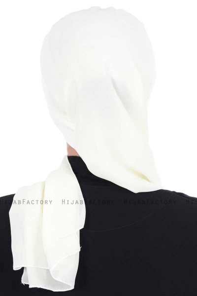 Gill - Hijab Práctico Crema & Crema