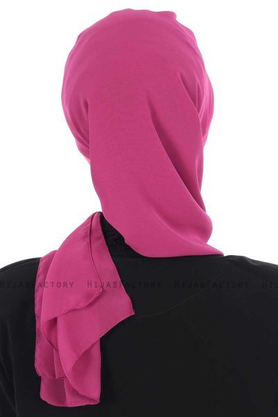 Gill - Hijab Práctico Fucsia & Fucsia
