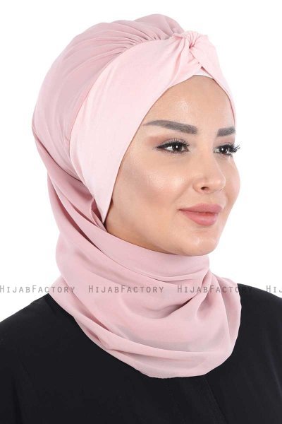 Gill - Hijab Práctico Rosa De Antaño & Rosa De Antaño