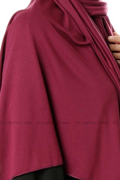 Hande - Hijab De Algodón Cherry - Gülsoy