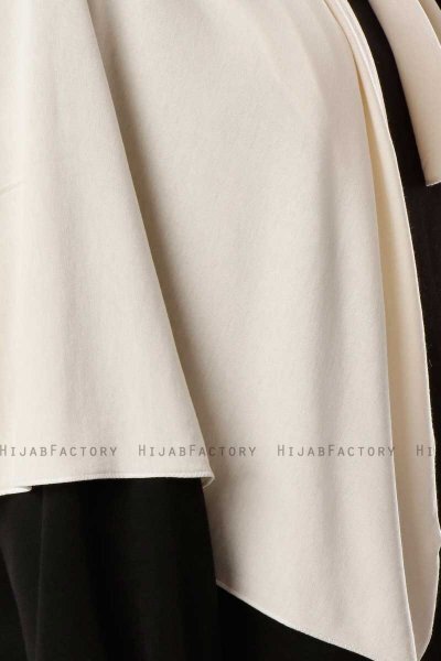 Hande - Hijab De Algodón Crema - Gülsoy
