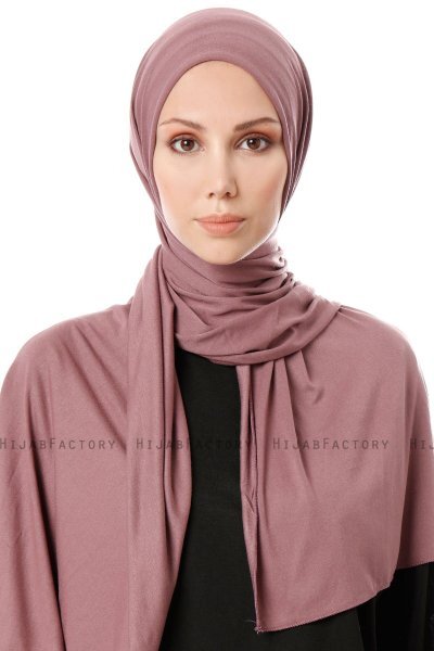 Hande - Hijab De Algodón Violeta Claro - Gülsoy