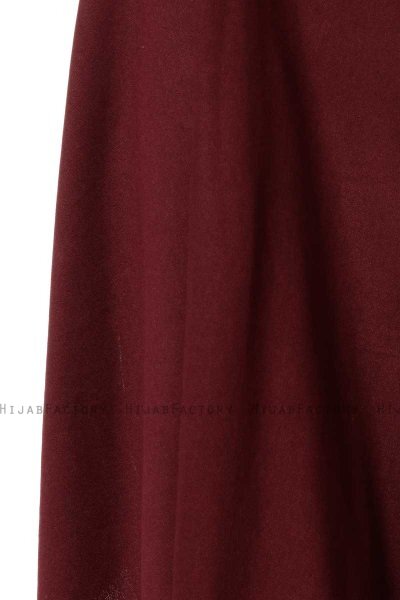 Hande - Hijab De Algodón Morado Oscuro - Gülsoy