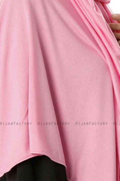 Hande - Hijab De Algodón Rosado - Gülsoy