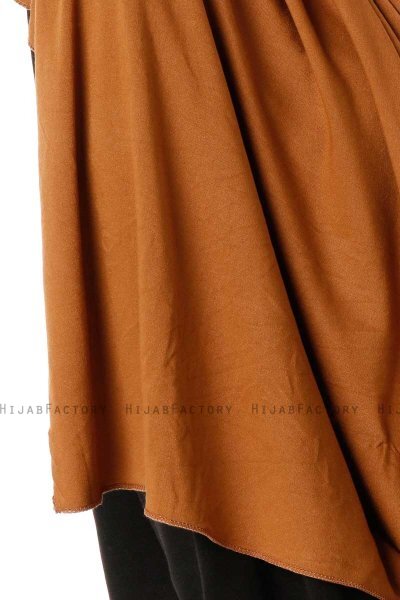 Hande - Hijab De Algodón Mostaza - Gülsoy