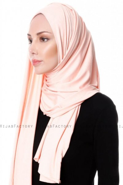 Hanfendy Aprikos Praktisk One Piece Hijab Sjal 201743b