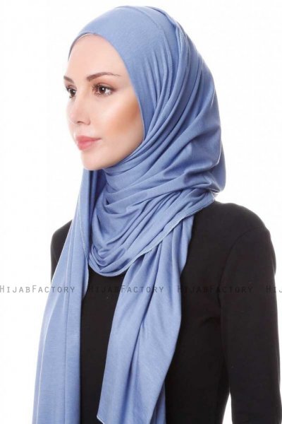 Hanfendy Indigo Praktisk One Piece Hijab Sjal 201741b