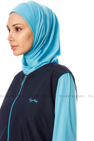 Hatice - Burkini Azul Marino Oscuro - Seamay