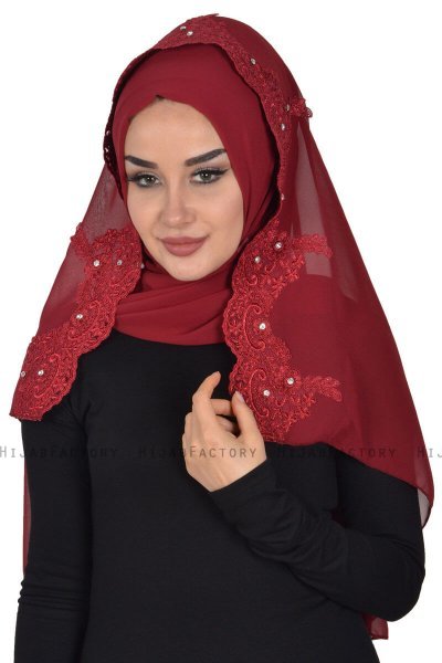 Helena - Hijab Práctico Burdeos - Ayse Turban