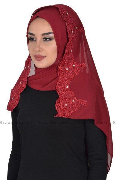 Helena - Hijab Práctico Burdeos - Ayse Turban