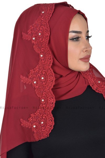 Helena - Hijab Práctico Burdeos - Ayse Turban