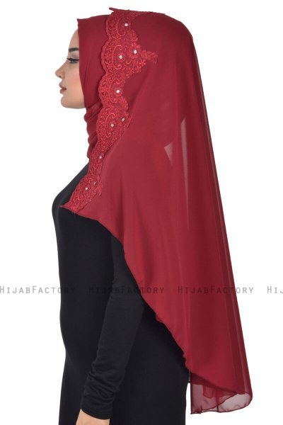 Helena - Hijab Práctico Burdeos - Ayse Turban