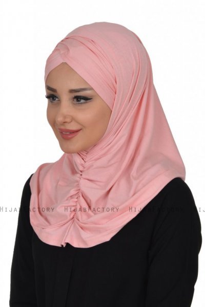 Hilda - Hijab De Algodón Rosa De Antaño