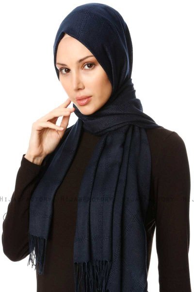 Huriye - Hijab Azul Marino - Özsoy