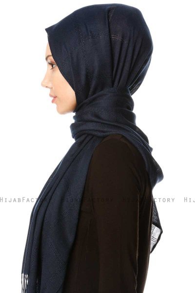 Huriye - Hijab Azul Marino - Özsoy