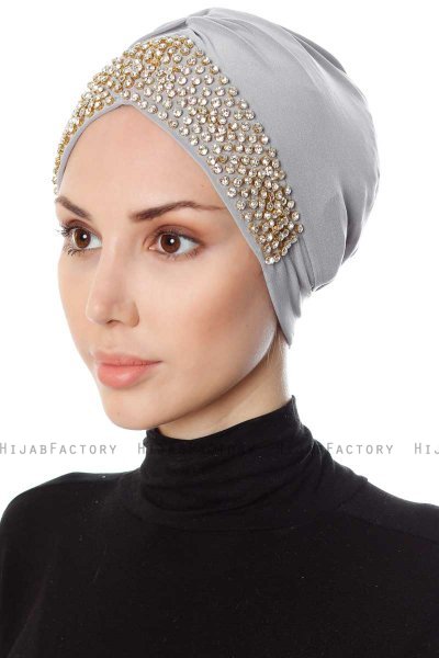 Irmak - Turbante Gris Claro