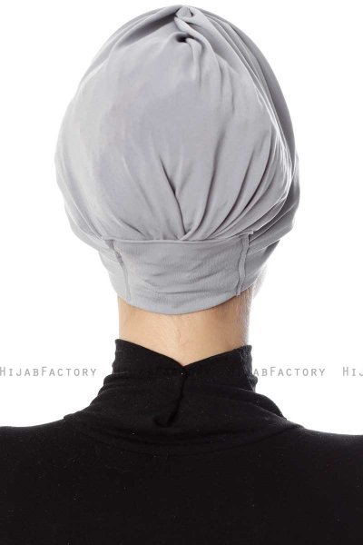 Irmak - Turbante Gris Claro