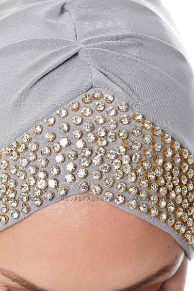 Irmak - Turbante Gris Claro